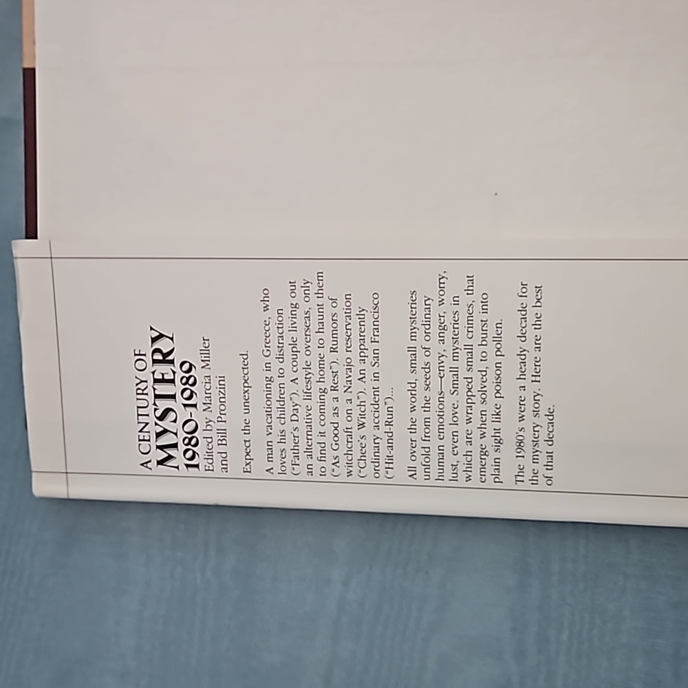 A century of mysteries 1980- 1989 the greatest stories of the decade - Picture 3 of 5